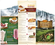Меню хоббитов в ресторанах Denny's