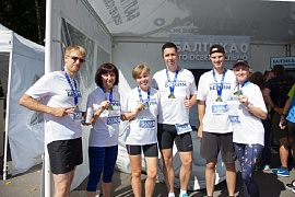 «Балтика 0» освежила участников Тульского марафона «Щит и меч»