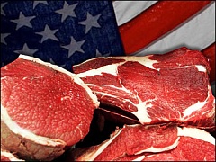 Россия отказывается от американского мяса