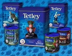 Tetley упаковал "Алису в Стране Чудес" 