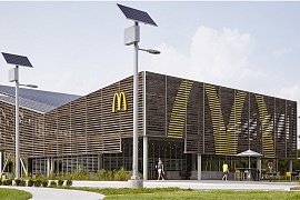 Макдоналдс представляет свое первое предприятие с нулевым потреблением энергии в парке Walt Disney World 