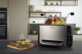 Hotpoint представляет вертикальный гриль для здорового и вкусного питания