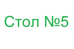 Стол №5 для больного пищеварения