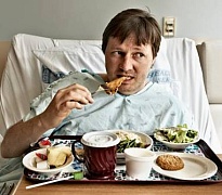 Больничная еда хуже фаст-фуда в Великобритании