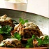 Фаршированные грибные шляпки